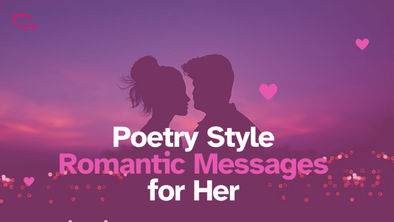 Poetry Style Romantic Messages for Her