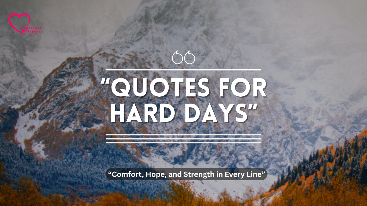 75+ Quotes That Hold Your Hand on the Hard Days
